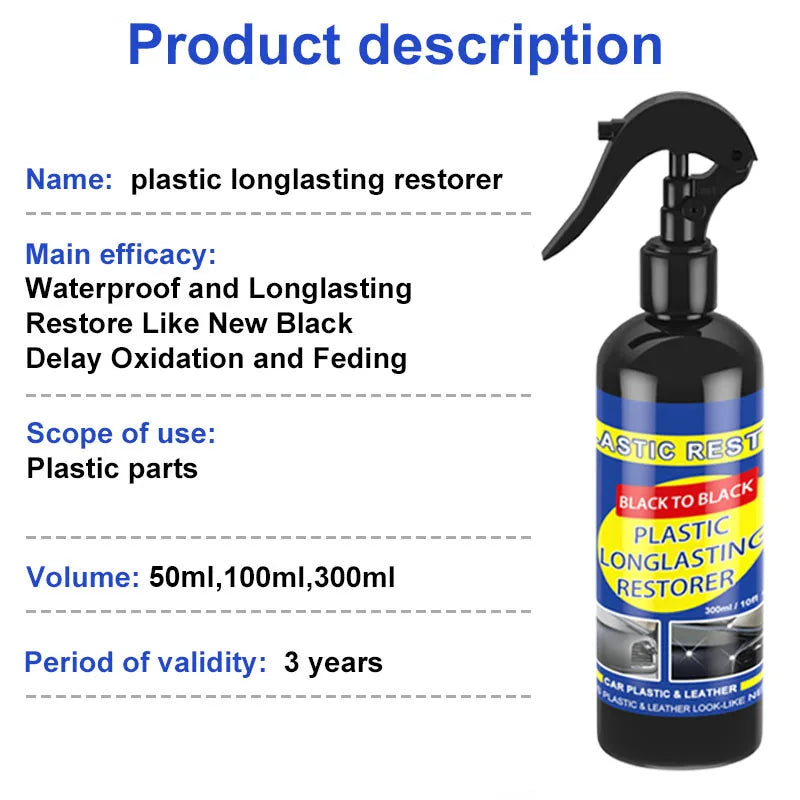 Car Plastic Restorer