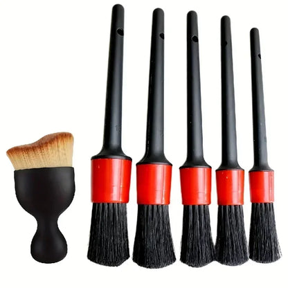6Pcs Car Wash Care Detailing Brush