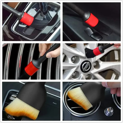 6Pcs Car Wash Care Detailing Brush